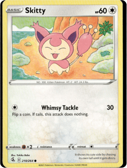 2021 Skitty #210 Fusion Strike