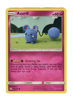 2019 Azurill #146 Cosmic Eclipse
