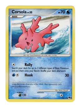2008 Corsola #13 POP Series 7