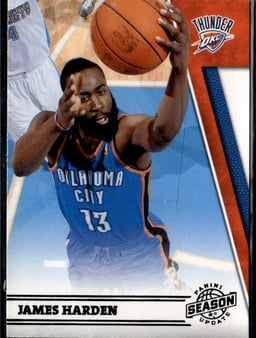 2011 JAMES HARDEN #150 Season Update