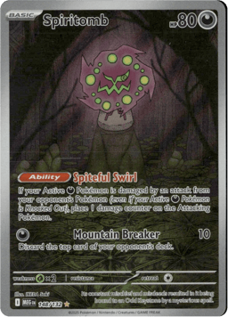 2025 Spiritomb #148 Mega Evolution