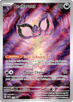 2023 Pecharunt #129 Scarlet & Violet Black Star Promos