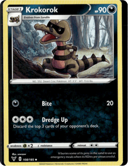 2020 Krokorok #108 Vivid Voltage
