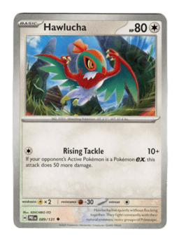 2025 Hawlucha #89 Prismatic Evolutions