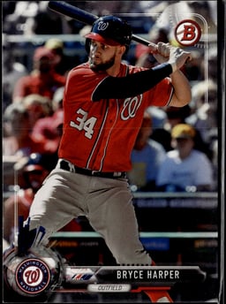 2017 Bryce Harper #3 Bowman