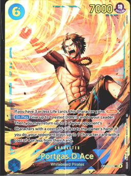 2025 Portgas.D.Ace (foil) #119 Carrying On His Will