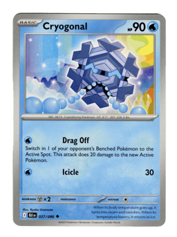 2025 Cryogonal #27 Black Bolt