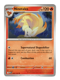 2025 Ninetales #20 Mega Evolution