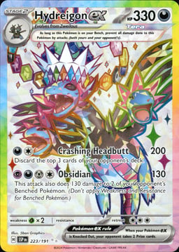 2024 Hydreigon ex #223 Surging Sparks