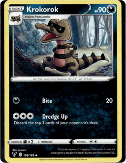 2020 Krokorok #108 Vivid Voltage