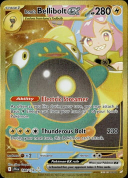 2025 Iono's Bellibolt ex #188 Journey Together