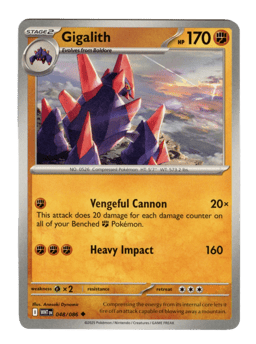 2025 Gigalith #48 White Flare