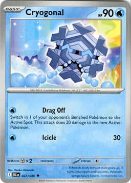 2025 Cryogonal #27 Black Bolt