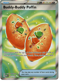 2025 Buddy-Buddy Poffin #167 Mega Evolution