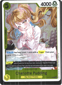 2026 Charlotte Pudding (foil) #109 The World's Strongest Warriors