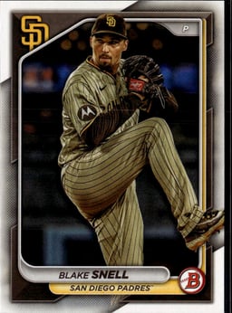 2024 Blake Snell #74 Bowman