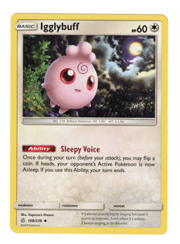 2019 Igglybuff #168 Cosmic Eclipse