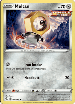 2021 Meltan #188 Fusion Strike
