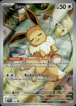 2023 Eevee #173 Scarlet & Violet Black Star Promos