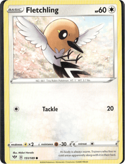 2020 Fletchling #151 Darkness Ablaze