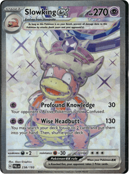 2023 Slowking ex #238 Paldea Evolved