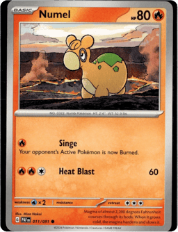2024 Numel #11 Paldean Fates