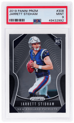 2019 Panini Prizm Jarrett Stidham #308 PSA 9