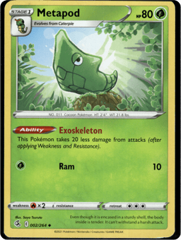 2021 Metapod #2 Fusion Strike
