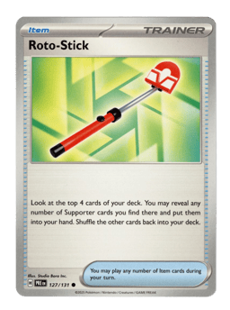 2025 Roto-Stick #127 Prismatic Evolutions