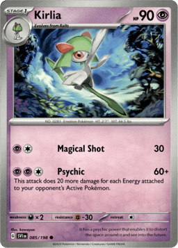 2023 Kirlia #85 Scarlet & Violet