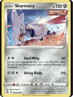 2021 Skarmory #182 Fusion Strike