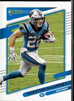 2021 Christian McCaffrey #219 Donruss