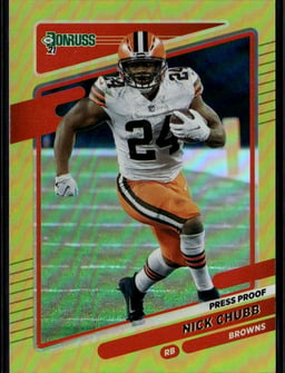2021 Nick Chubb #196 Donruss Football