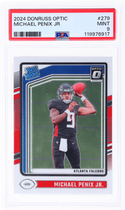 2024 Donruss Optic Rated Rookie Michael Penix Jr. #279 PSA 9
