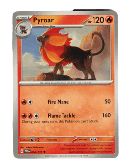 2025 Pyroar #16 Prismatic Evolutions