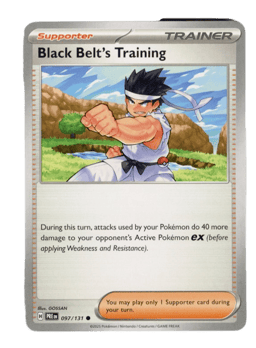 2025 Black Belt's Training #97 Prismatic Evolutions