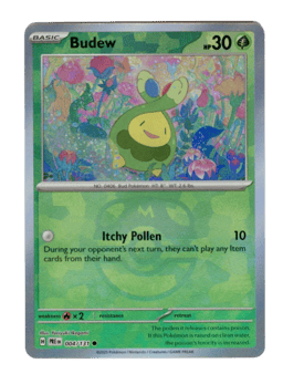 2025 Budew  (Master Ball) #4 Prismatic Evolutions