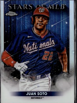 2022 Juan Soto #SMLBC-23 Topps Stars of MLB Chrome