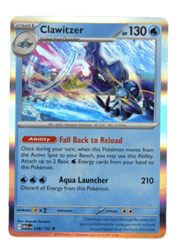 2025 Clawitzer #38 Mega Evolution