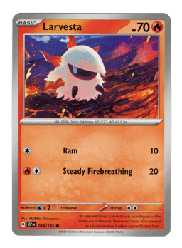 2024 Larvesta #196 Surging Sparks