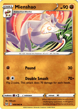 2022 Mienshao #104 Lost Origin