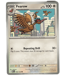 2025 Fearow #103 Mega Evolution