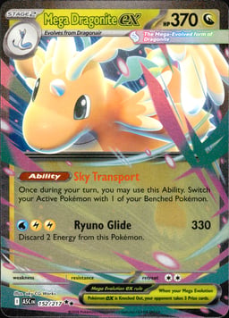2026 Mega Dragonite ex #152 Ascended Heroes