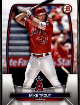2023 Mike Trout #89 Bowman