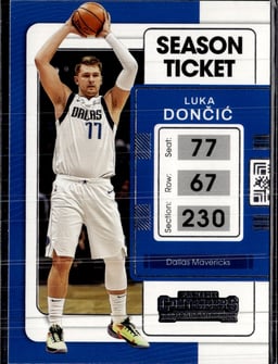 2021 Luka Doncic #18 Contenders
