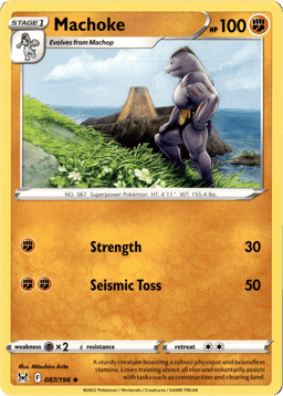 2022 Machoke #87 Lost Origin