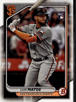 2024 Luis Matos #12 Bowman