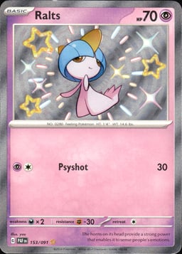 2024 Ralts #153 Paldean Fates
