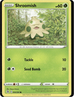 2021 Shroomish #4 Fusion Strike