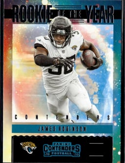 2020 James Robinson #RY-JRO Contenders Rookie of the Year